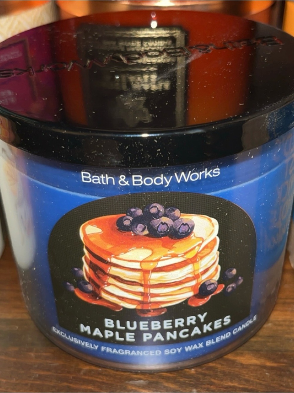 Bath & Body Works Blue Blueberry Maple Pancakes Candle